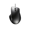 マウス バッファロー 有線 BSMLU300BK 有線レーザー式マウス 静音/5ボタン ブラック