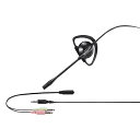 バッファロー BSHSECM110BK 片耳イヤフック式モノラルヘッドセット 4極&3極ミニプラグ接続タイプ ブラック(2)