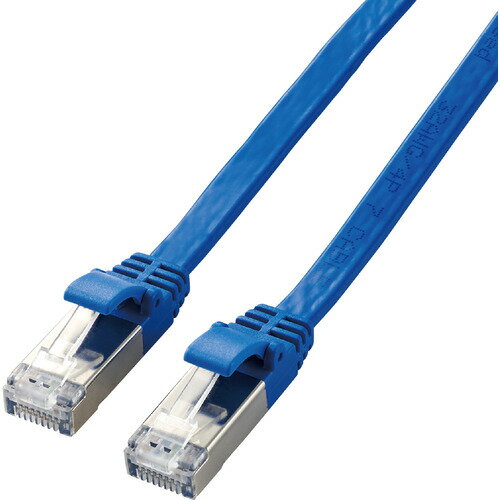 ���쥳�� LD-TWSF��BU1 LAN�����֥� CAT7��� �ե�å� 1.0m �֥롼