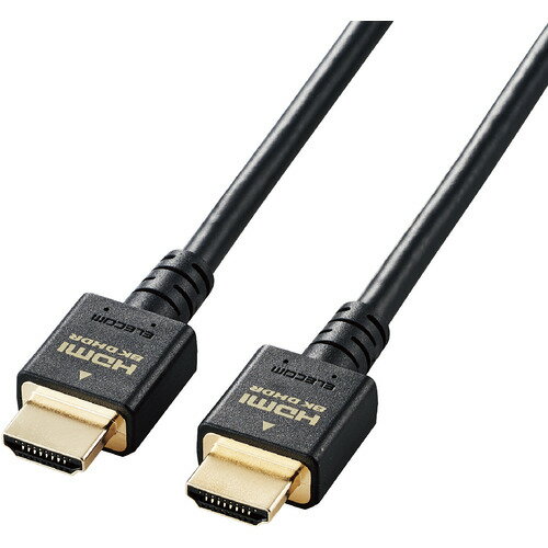 쥳 CAC-HD21E15BK HDMI֥ HDMI2.1 ȥϥԡ 1.5m ֥å