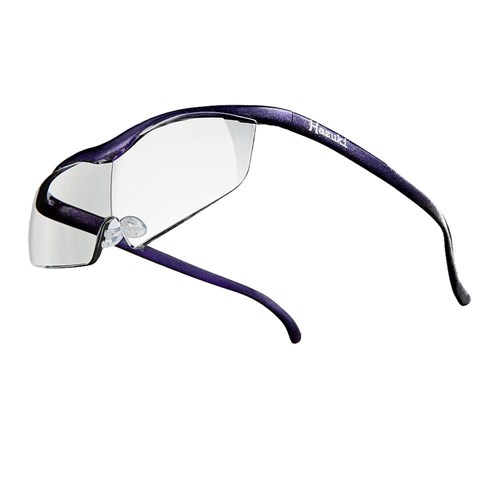 Hazuki Company Hazuki ハズキルーペ ラージ (紫) ブルーライト35%カット クリアレンズ 1.32倍 2017モ..