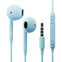PGA PG-SEIE1BL3 3.5mmイヤホンプラグ ステレオイヤホン Premium Style ブルーPGSEIE1BL3(2)