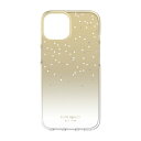 kate spade new york KSIPH-226-MOGLD 2022 iPhone 14用スマートフォンケース [ Gold Metallic Ombre ] ゴールド