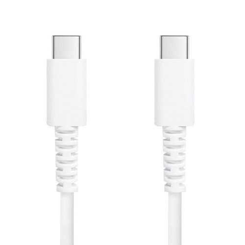 meteora TOUGHCABLE01C2WH Type-C to Type-C強靭やわらかケーブル2m ホワイト ●Type-C to Type-C強靭やわらかケーブルUSB2.0/60W USB PD充電に対応したType-C to Type-Cケーブルです。スマートフォン、タブレットやパソコンとのデータ転送や充電に使用できます。●屈曲15万回に耐える断線に強いロングブッシュSR構造を採用し、屈曲試験15万回に耐える超強靭ケーブル。●柔軟さを高めた線材設計により、やわらかく取り回しやすい。&nbsp;【仕様】ケーブル長：約2mコネクタ：USB Type-C-USB Type-C充電出力：最大60W(20V/3A)通信速度：USB2.0(規格理論値480Mbps)