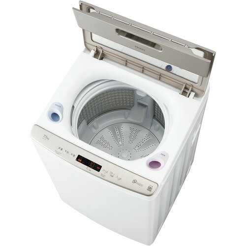 Haier JW-LD75C-W 洗濯機 7.5kg ホワイト JWLD75CW