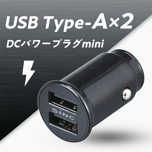 セイワ F328 DCパワープラグmini A×2 ブラック