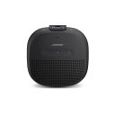 BOSE(ボーズ) SLINKMICROBLK SoundLink Micro Bluetoothスピーカー ブラック発売日：2017年9月22日●タフなボディと防水仕様(IPX7)ボディにもシリコン素材を採用することで厳しい耐水規格IPX7をクリア。仮に水中に落としてしまっても安心です。ソフトかつ頑丈なボディはヘコミや傷にも強いため、道に落としたり、砂まみれになっても大丈夫。●Bose Connectアプリで操作、2台のスピーカーでステレオやパーティーモードで再生可能スピーカーが2台あればBose Connectアプリを使ってステレオモードやパーティーモードで使用できます。Bose Connectはペアリング機器の管理はもちろん、将来的なアップデートにも対応できる、便利なアプリです。●1度の充電で最大6時間の連続再生1度の充電で最大6時間連続再生が可能、時間を気にせずクリアでバランスのとれた音を楽しむことができます。