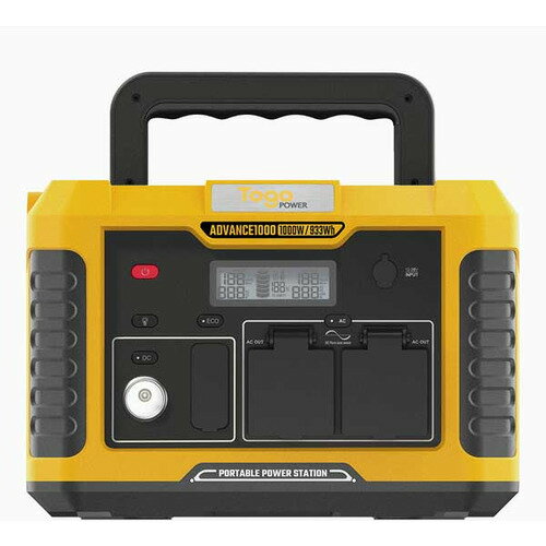 コンピューケース・ジャパン AD1000Y ポータブル電源 Togopower 933wh イエロー