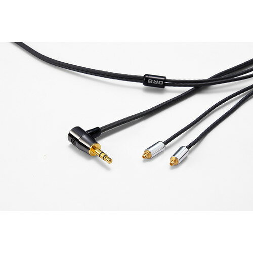 樂天商城 - ORB Clear force Nova 2nd generation MMCX for IE 3.5φL MMCXリケーブル(L) 1.2m ブラック