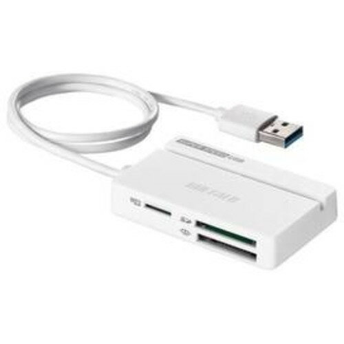 Buffalo - BUFFALO BSCR100U3WH カードリーダー ホワイト
