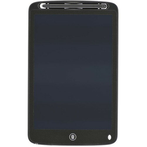 オーム電機 JIMC10R 電子メモパッド 10インチ相当 レインボーカラー ロックスイッチ付き ブラック 発売日：2023年2月20日●軽量（163g）で気軽に持ち運びができ、かばんの中で場所を取らない薄さ（5mm）●電源を入れる操作は不要、消す時もボタンを押すだけ●電池消去回数 約10000回、液晶耐用回数 約50000回のロングライフ設計●カラフルなレインボーカラーでお絵描きも楽しくできます●画面サイズ10インチ相当（約W147×H214mm）●専用スタイラスペン＆ペンホルダー付き●背面マグネット付き●約1.5mmの太字タイプ●消去を防ぐロックスイッチ付き&nbsp;【仕様】電源：DC3V（CR2025コイン形電池×1個）電池消去回数：約10000回（新品電池の場合）液晶耐用回数：約50000回使用環境：0~40℃外形寸法：幅167.5×高さ268.5×厚さ5mm（突起物を除く）質量：約163g（電池含む）付属品：動作確認用コイン形電池（本体に装着済み）、専用スタイラスペン（本体に装着済み）、マグネット（本体に装着済み）、保証書付取扱説明書