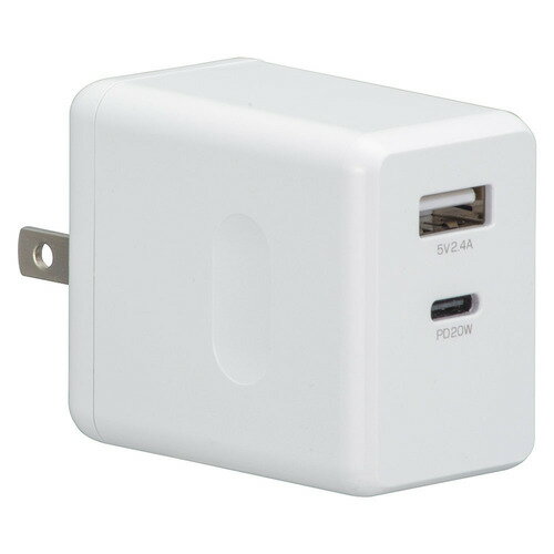 オーム電機 MAV-AP2U30-W PD対応 AC充電器 TypeA+TypeC ホワイトMAVAP2U30W オーム電機 MAV-AP2U30-W PD対応 AC充電器 TypeA+TypeC ホワイトMAVAP2U30W
