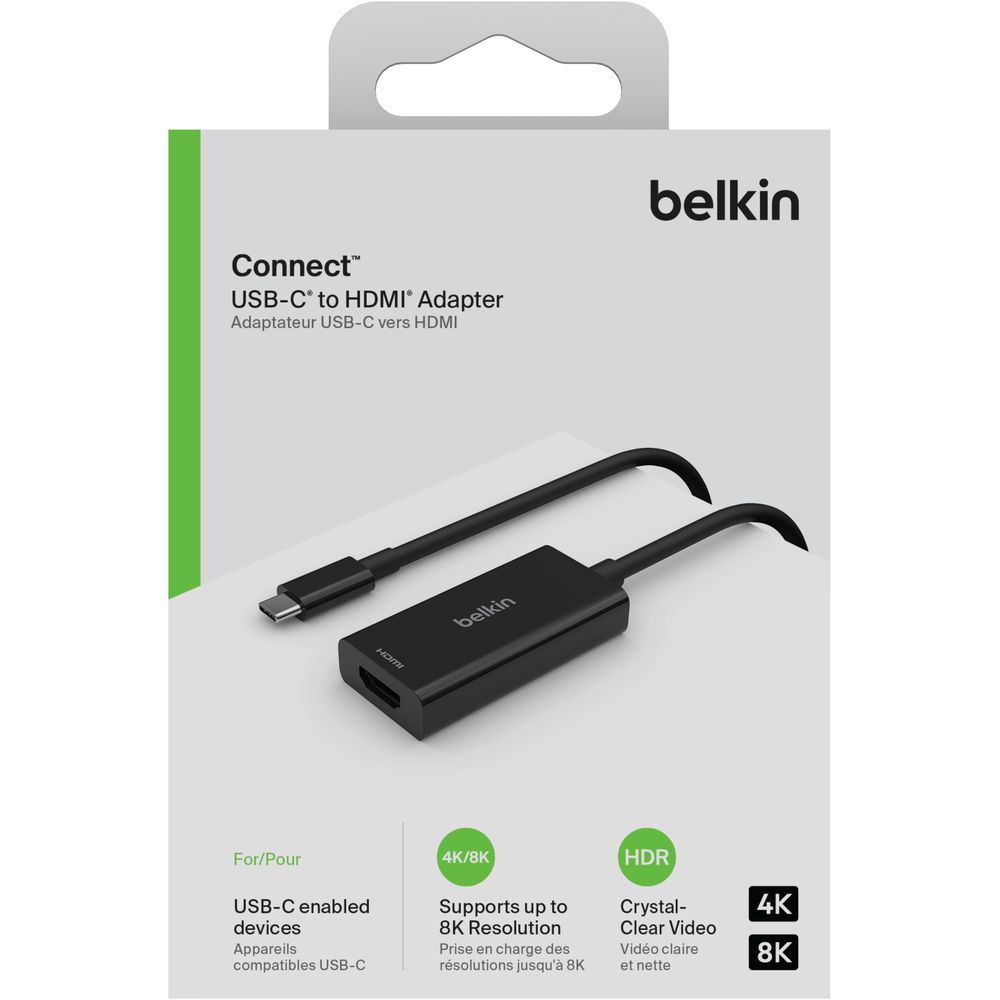 ベルキン AVC013btBK USB-C to HDMI 2.1 Adapter AVC013BTBK