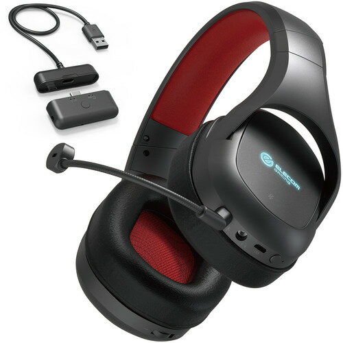 エレコム HS-GMW100BK 2.4GHzワイヤレスステレオゲーミングヘッドセット ブラック HSGMW100BK エレコム HS-GMW100BK 2.4GHzワイヤレスステレオゲーミングヘッドセット ブラック HSGMW100BK