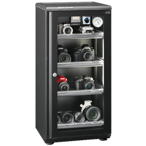 Dampproofing Storage - 東洋リビング ED-120CATP3(B) 防湿庫 オートクリーンドライ 116L ブラック ED120CATP3(B)