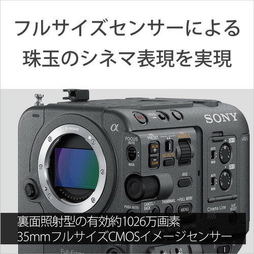 ���ˡ� ILME-FX6V �ץ��ե��å���ʥ륫�ॳ������ Cinema Line �����FX6