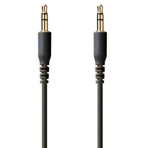 PGA PG-AUXY20M11BK 3.5mmステレオミニプラグ AUXオーディオケーブル やわらか 2m Premium Style ブラック PGAUXY20M11BK