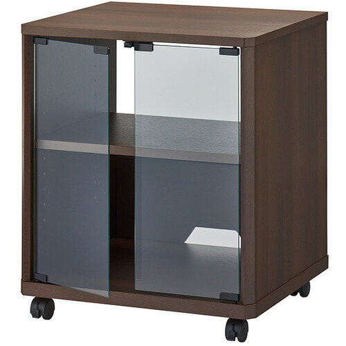  DVD Racks - ハヤミ工産 ES-523 オーディオラック HAMILeX ダークブラウン ES523