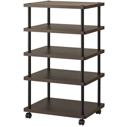 ハヤミ工産 VT-745 オーディオラック HAMILeX ダークブラウン VT745