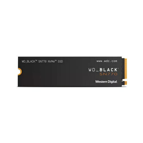 Western Digital WDS500G3X0E M.2 NVMe 内蔵SSD 500GB WD_BLACK SN770 NVMe SSD Western Digital WDS500G3X0E M.2 NVMe 内蔵SSD 500GB WD_BLACK SN770 NVMe SSD