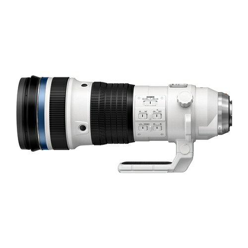OMデジタルソリューションズ M.ZUIKO DIGITAL ED 150-400mm F4.5 TC1.25x IS PRO ホワイト 交換レンズ発売日：2023年2月22日●1000mm相当での手持ち撮影を可能にする、1.25倍テレコンバーター内蔵の高解像、超望遠ズームレンズ●耐環境性に優れた小型軽量設計●世界最強8段の補正を実現する「5軸シンクロ手ぶれ補正」と高速・高精度AF●受注生産品（製品のお届けは2023年8月以降となります）&nbsp;【仕様】焦点距離：150-400mm（35mm判換算300-1000mm相当、内蔵テレコンバーター使用時）防塵・防滴性能：