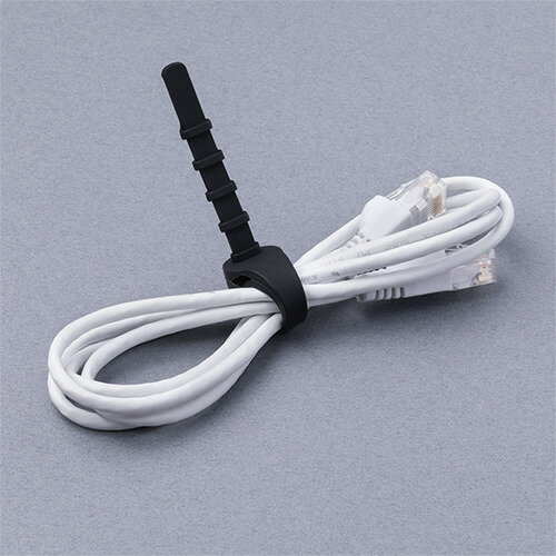 ミヨシ CW-SB107／BK シリコンバンド 6本 ブラック