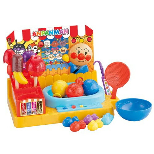 バンダイ 金魚も！ヨーヨーも！フルーツあめも！アンパンマンおまつり屋台DXのサムネイル