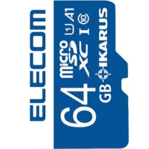 GR MF-MS064GU11IKA MicroSDXC[J[h UHS-I U1 IKARUSt^64GB