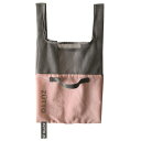 GlobalArrow S04-2588 ZUTTO エコバッグ ピンク/グレー