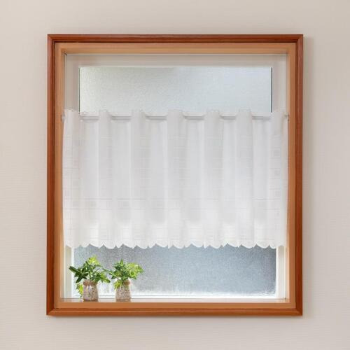 Other - ユニベール カフェカーテン カフェ ボウエンシールド 幅140X丈68cm ホワイト