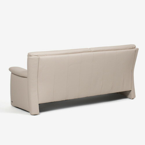 大塚家具 [2.5人掛] ドイツ製ソファ 「ベルク」 本革 総革張り #24LONGLIFE RUSTIKA サンドベージュ色 [3]