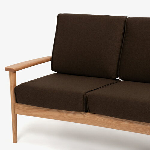 Love Sofa - 大塚家具 ラブソファ「シネマ」専用カバー　布ブラウン　※レッドオーク・ウォールナット共通