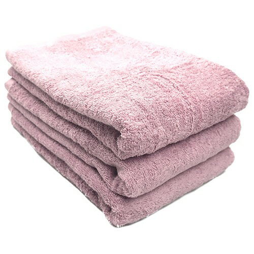 タオル スーピマカラー ローズピンク バスタオル(1枚)