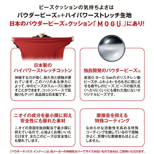 MOGU モグ パウダーマックス インナー・カバーセット グリーン 横650mm×縦1720mm×奥行450mm [3]