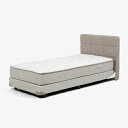 大塚家具 ヘッドボード「シルファB」布グレー色クイーンサイズ(3)