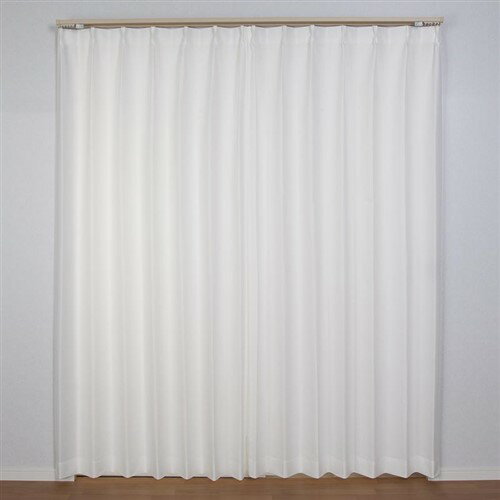 [100×176]アレルゲン抑制 UVカット遮熱 レースカーテン 「PMキャプチャー」 ホワイト 2枚入 外から室内..