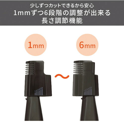 テスコム TK291A-H フェイスシェーバー グレー TK291AH