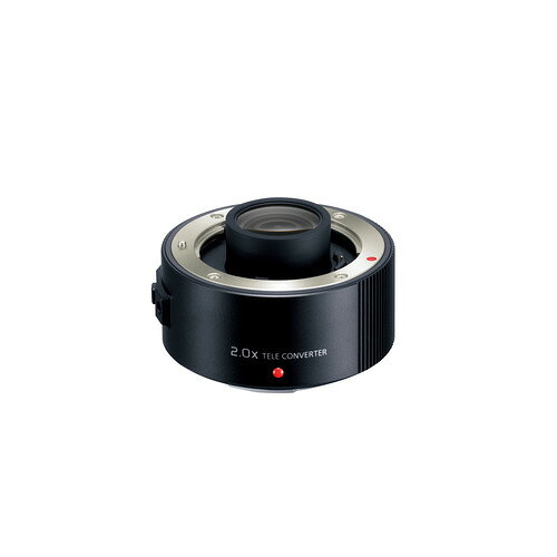 パナソニック DMW-TC20A デジタルカメラ交換レンズ用テレコンバーター発売日：2023年10月27日●交換レンズ（H-ES200、H-ES50200、H-RSA100400）との組み合わせで使用頂くことが可能です。●使用レンズの焦点距離が2.0倍になります。（装着時、F値が2段分暗くなります。）●防塵防滴構造（防塵防滴対応のカメラとレンズに取り付けた場合）