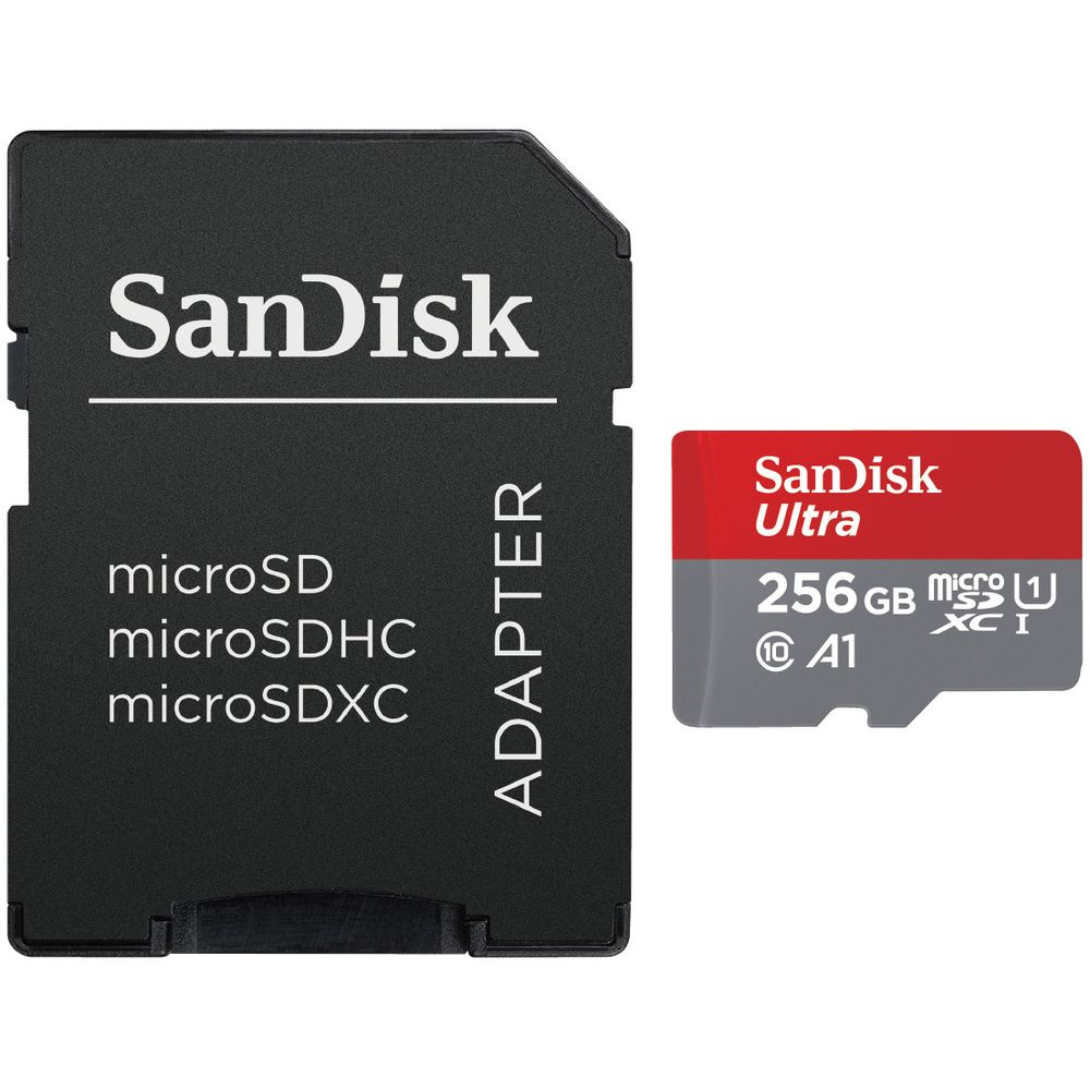 サンディスク サンディスク ウルトラ microSDXC UHS-Iカード 256GB SDSQUAB-256G-JN3MA