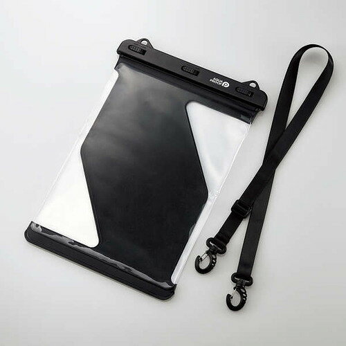 樂天商城 - エレコム TB-WPSR13BK タブレット用防水ケース／IPX8／立体構造 TBWPSR13BK