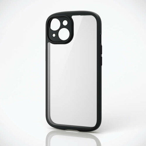 樂天商城 - エレコム PM-A23ATSLFCKBK iPhone 15 TOUGH SLIM LITE フレームカラー 極限 PMA23ATSLFCKBK