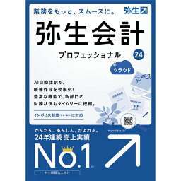 弥生 弥生会計 24 プロ ＋クラウド 通常版＜インボイス・電子帳簿保存法＞ YRAT0001