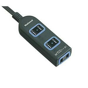 ○世界初（2006年1月12日発表。テーブルタップの中でナショナル社調べ）一時的な水しぶき・ホコリの侵入をガードする「防水扉（水が飛散した時、コンセント内部への浸入を防ぐ扉＋パッキンの防水性能はナショナル社独自の試験条件で評価）」付。○内ボ...