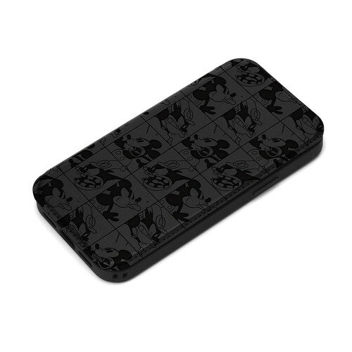 樂天商城 - PGA PG-D23AGF01MKY iPhone15 ガラスフリップケース Premium Style ミッキーマウス PGD23AGF01MKY