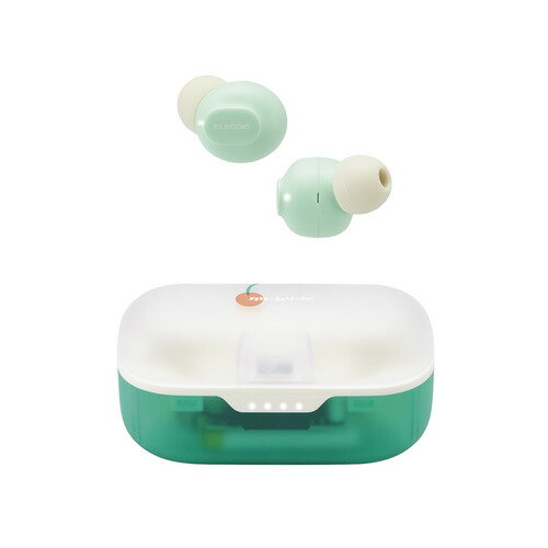 エレコム LBT-TWS16CSGN 完全ワイヤレスBluetoothヘッドホン メロン
