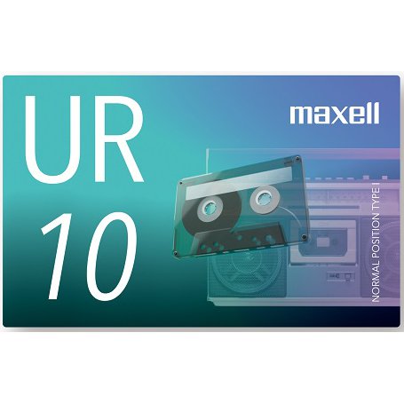 マクセル UR-10N カセットテープ 10分 