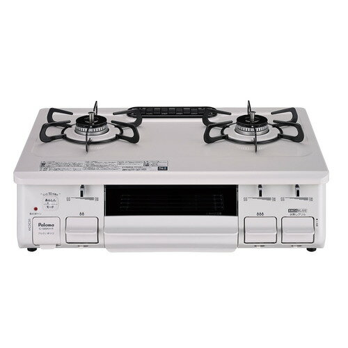パロマ ICS89KHR ガステーブルコンロ 右強火力 都市ガス 12A・13A用発売日：2023年9月1日●59cmスタンダードタイプ●水なし片面グリル●プラチナカラー（ホワイト）●安心モード（30分消し忘れ消火）●お知らせグリル（使用中...