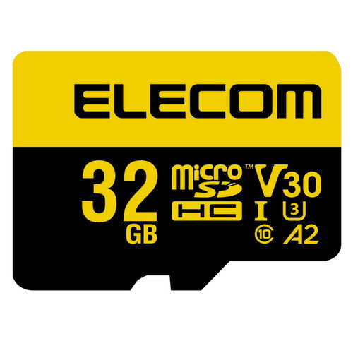 エレコム MF-HMS032GU13V3 高耐久 U3,V30 microSDHC メモリカード 32GB エレコム MF-HMS032GU13V3 高耐久 U3,V30 microSDHC メモリカード 32GB