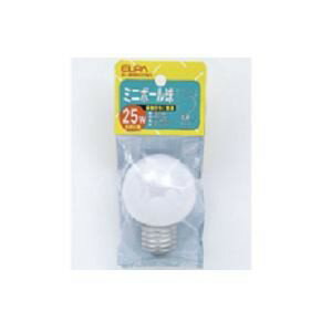 Filament Lamps - ELPA G-80H(W) ミニボール球 25W E26 G50 ホワイト