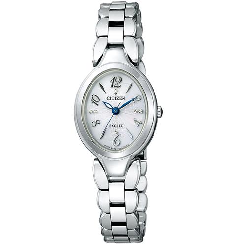 シチズン EX2040-55A EXCEED エクシード　エコ・ドライブ チタンブレスオーバル